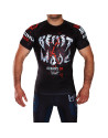 Ground Game Beast Mode Black Short-Sleeved Rashguard | Il Coliseum