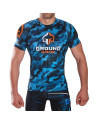 Rashguard Ground Game War Machine Azul Manga Corta | Il Coliseum