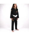 Kimono BJJ Infantil BOA Jogo No Chão Negro | Ligero y Resistente