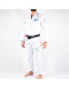 BOA Jogo No Chão White BJJ Kimono | IBJJF Pearl Weave 450g Gi
