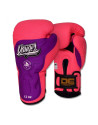 Danger Ultimate Fighter Pink-Purple Boxing Gloves | Muay Thai & Kickboxing