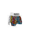 Buddha Retro Pacman Muay Thai Shorts | Retro Design and Professional Performance