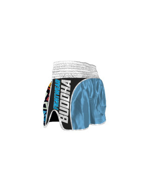Buddha Retro Pacman Muay Thai Shorts | Retro Design and Professional Performance