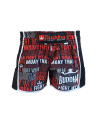 Buddha Retro Premium Black Muay Thai Shorts | Buddha Identity and Professional Performance
