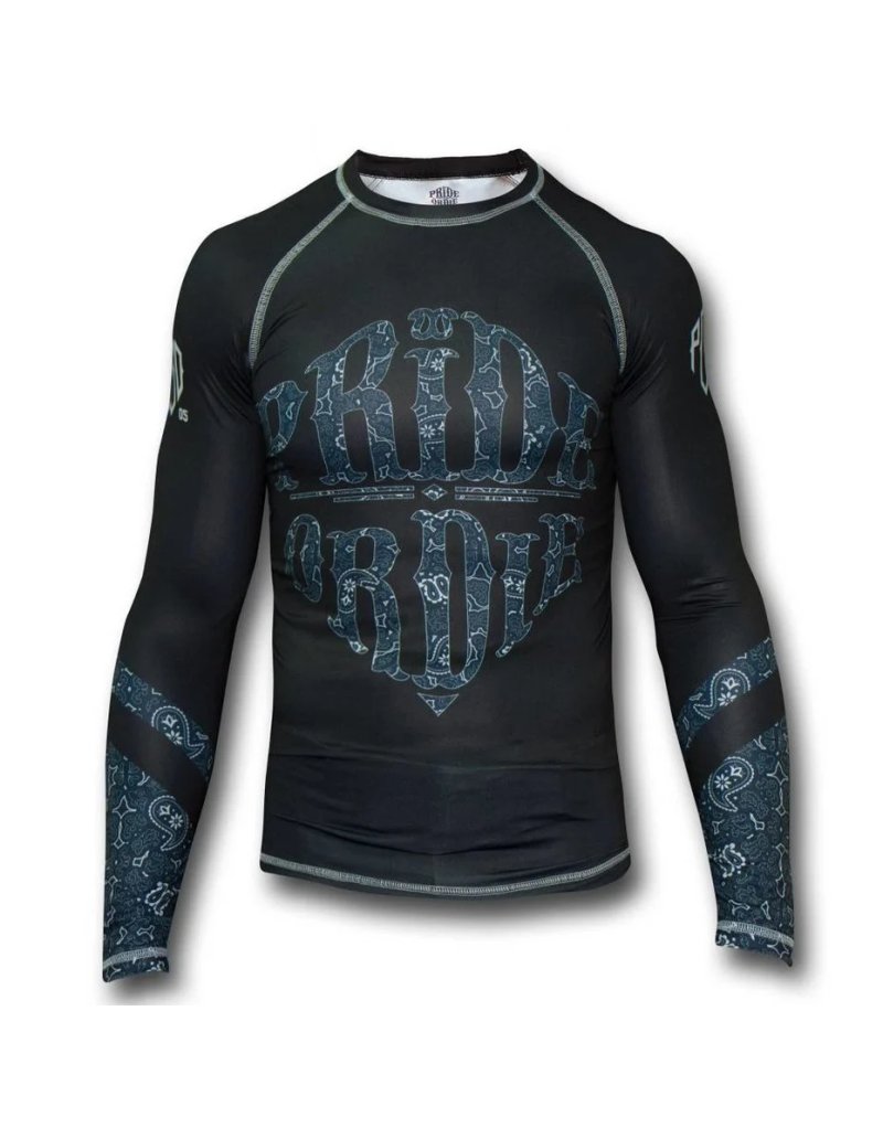 Pride Or Die Paisley Long-Sleeved Rashguard | BJJ No-Gi and Grappling