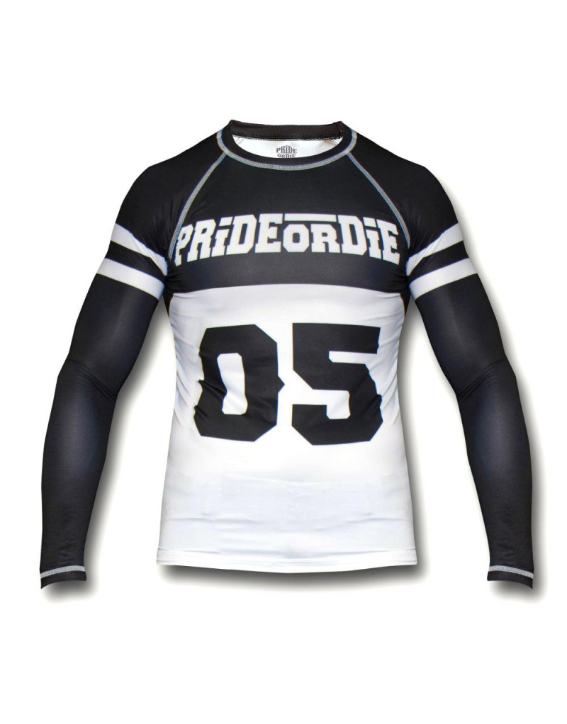 Pride Or Die Brawlerz Long-Sleeve Rashguard | No-Gi BJJ and Grappling