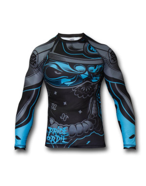 Pride Or Die Ronin Long-Sleeve Rashguard | No-Gi BJJ and Grappling