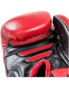 Danger Super Max Red and Black Leather Boxing Gloves | Boxing and Muay Thai