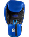 Danger Super Max Blue and Black Leather Boxing Gloves | Boxing and Muay Thai