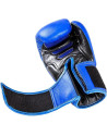 Danger Super Max Blue and Black Leather Boxing Gloves | Boxing and Muay Thai
