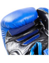 Danger Super Max Blue and Black Leather Boxing Gloves | Boxing and Muay Thai