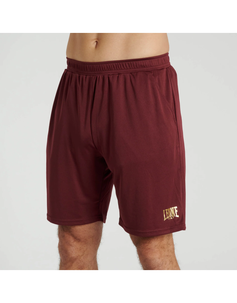 Leone 1947 Premium Burgundy Shorts | Sports Shorts