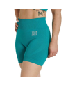 Short Leone 1947 Logo Verde Agua Mujer | Shorts Deportivos Entrenamiento