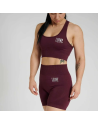 Leone 1947 Bordeaux Logo Women's Shorts | Sports Training Shorts