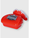 Red Buddha Vampire mouthguard. Proper fit, with double layer of gel and includes a case.