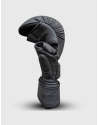 MMA Buddha Black Matte Gloves. GS-3 series with gel, premium microfibre and double Velcro. Perfect for your daily training.