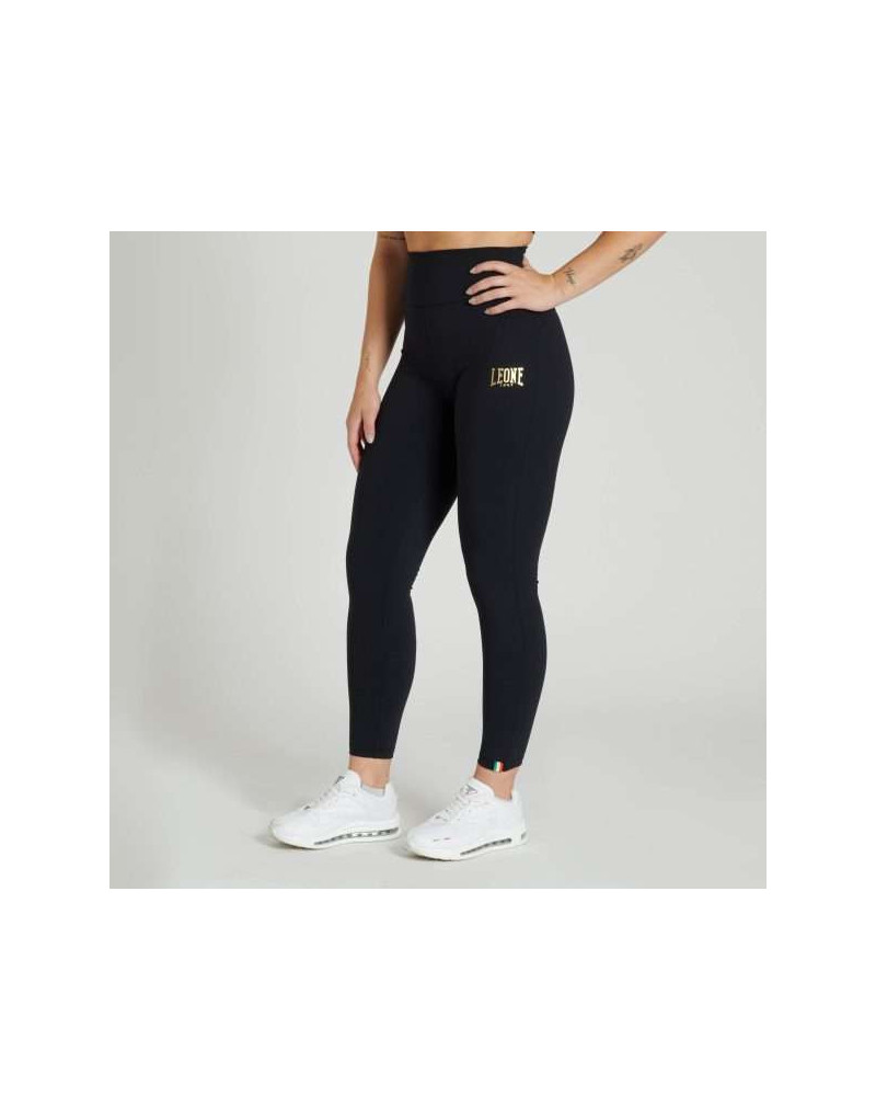 Leggings Leone 1947 DNA Negro Mujer | Mallas Fitness
