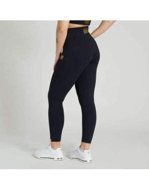 Leggings Leone 1947 DNA Negro Mujer | Mallas Fitness