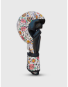 Buddha Mexican MMA gloves. Old school design with skulls and flowers. Perfect for your training days.