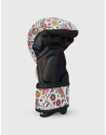 Buddha Mexican MMA gloves. Old school design with skulls and flowers. Perfect for your training days.