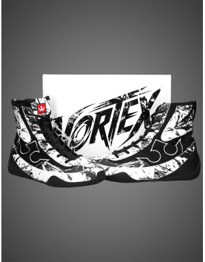 Buddha Vortex White Boxing Boots | Boxing Shoes