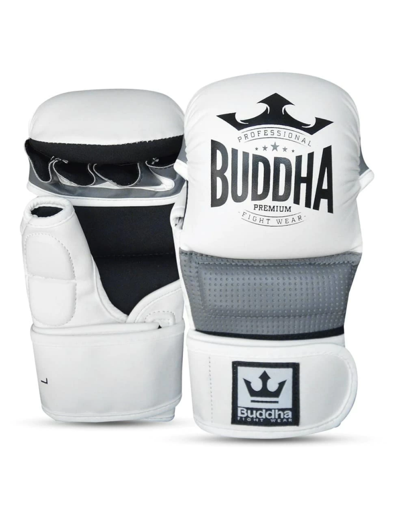 Buddha Sparring Epic White MMA Gloves | MMA Gloves