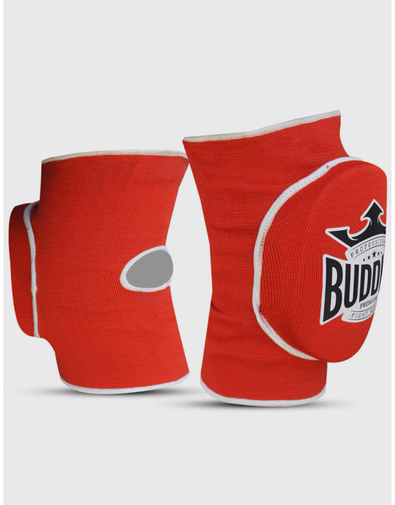 Buddha Muay Thai / Kickboxing Knee Pads – Red