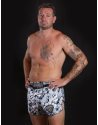 Short Muay Thai Buddha Colors Trike Noir Blossom | Diseño Floral