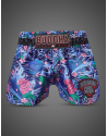 Buddha Koi ColorStrike Muay Thai Shorts | Japanese Floral Design