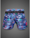 Buddha Koi ColorStrike Muay Thai Shorts | Japanese Floral Design