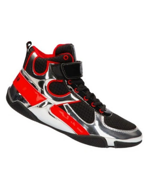 Botas de Boxeo Buddha One Plata Negro | Calzado Profesional