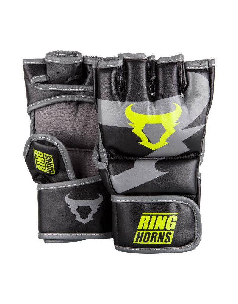 Ringhorns Charger Black and Yellow MMA Gloves | MMA