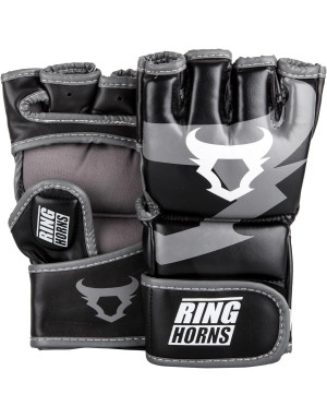 Ringhorns Charger Black MMA Gloves | MMA and Self-Defence