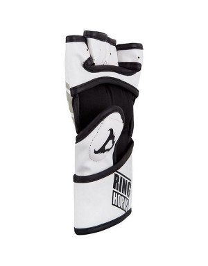 Ringhorns Nitro White MMA Gloves | Self-Defence and Combat