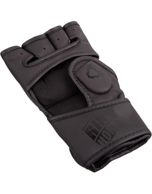 Ringhorns Nitro Black Matte MMA Gloves | Professional MMA
