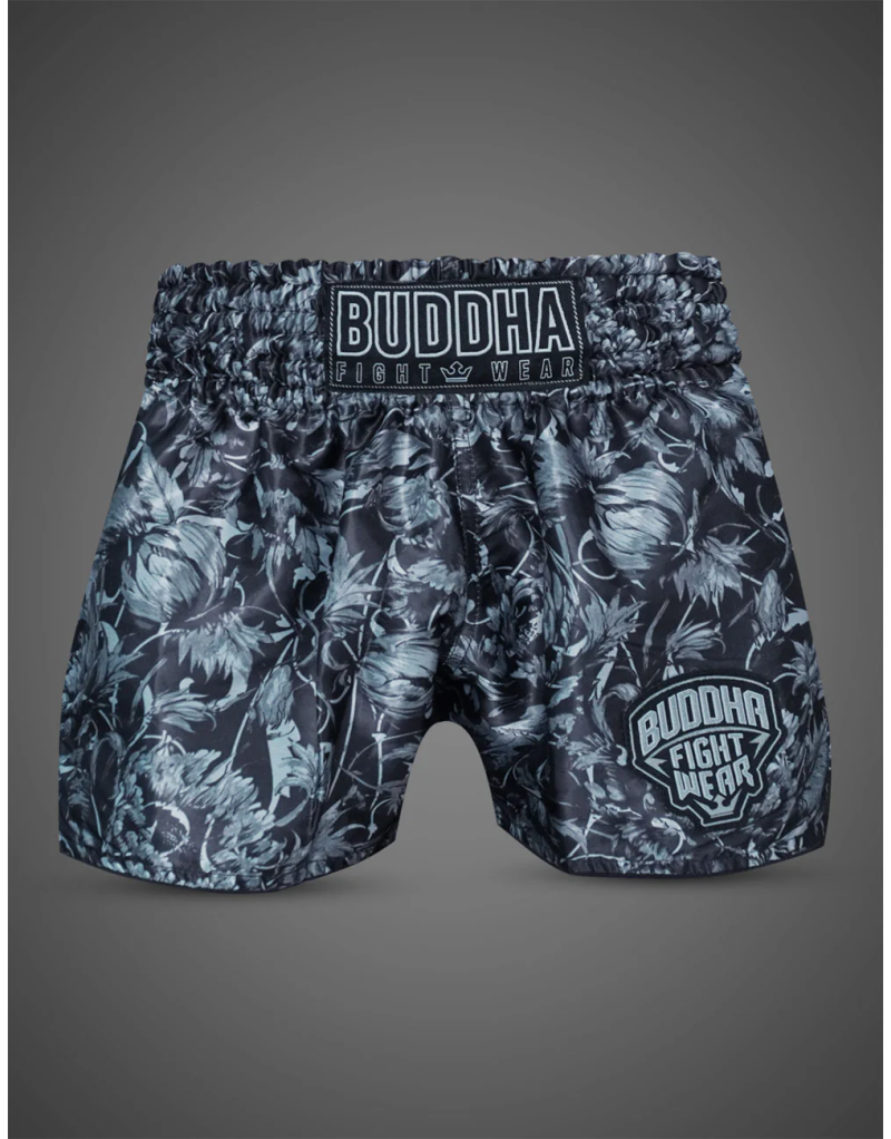 Pantalon Muay Thai Buddha Colorstrike Dark Garden | Short Floral