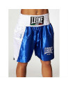 Leone 1947 Linear Blue and White Boxing Trousers | Boxing Shorts