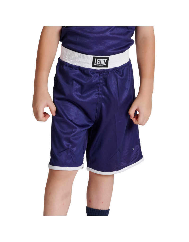 Leone 1947 Reversible Red and Blue Children's Boxing Trousers