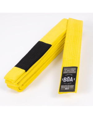 Yellow Boa Children's BJJ Belt