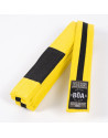 Cinturón BJJ Infantil Boa Amarillo Negro