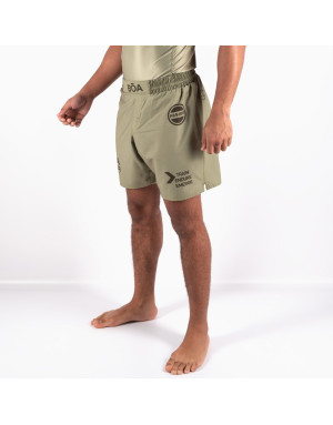 BOA MA-8R Khaki Shorts | MMA, BJJ and Grappling Shorts | Il Coliseum