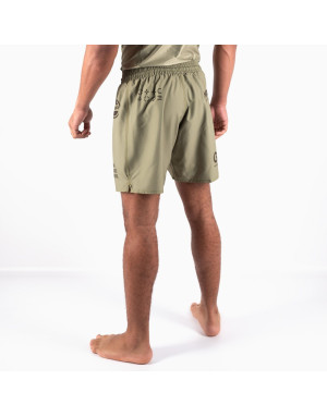 BOA MA-8R Khaki Shorts | MMA, BJJ and Grappling Shorts | Il Coliseum