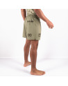BOA MA-8R Khaki Shorts | MMA, BJJ and Grappling Shorts | Il Coliseum
