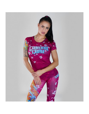 Women’s Ground Game Koi Short-Sleeved Rashguard | BJJ, Grappling and MMA | Il Coliseum
