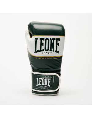Leone 1947 Shock X Green Limited Edition Boxing Gloves | Premium Leather and Maximum Protection.