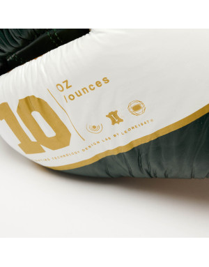 Leone 1947 Shock X Green Limited Edition Boxing Gloves | Premium Leather and Maximum Protection.