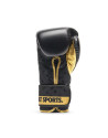 Leone 1947 DNA Black Boxing Gloves | Genuine Leather, No Shock Technology and Premium Design.