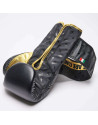 Guantes de Boxeo Leone 1947 DNA Negro | Piel Natural, Tecnología No Shock y Diseño Premium