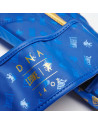 Leone 1947 DNA Blue and Gold Boxing Gloves | Genuine Leather, NO SHOCK Technology and Premium Boxing Design.