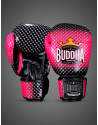 Buddha Titanium Rosa y Negro. Guantes para Entrenamientos Intenso.